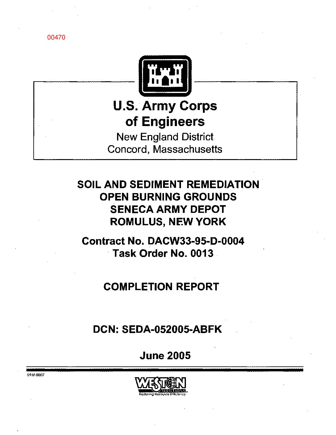 00470 – Seneca Army Depot